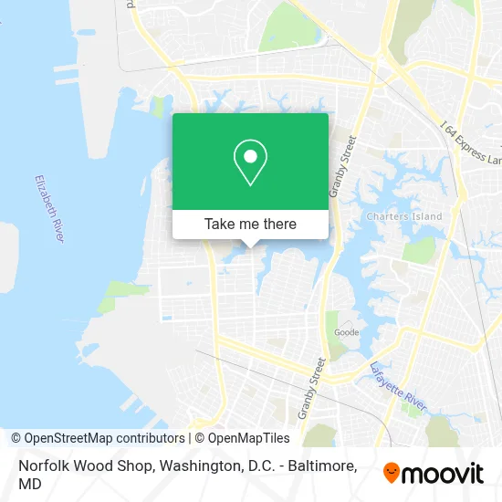 Norfolk Wood Shop map