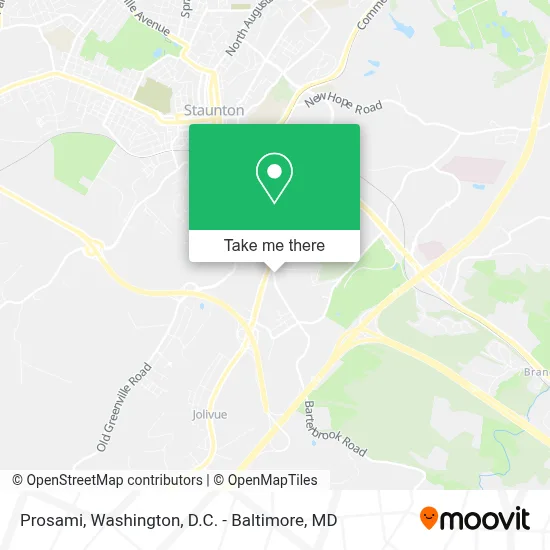Prosami map