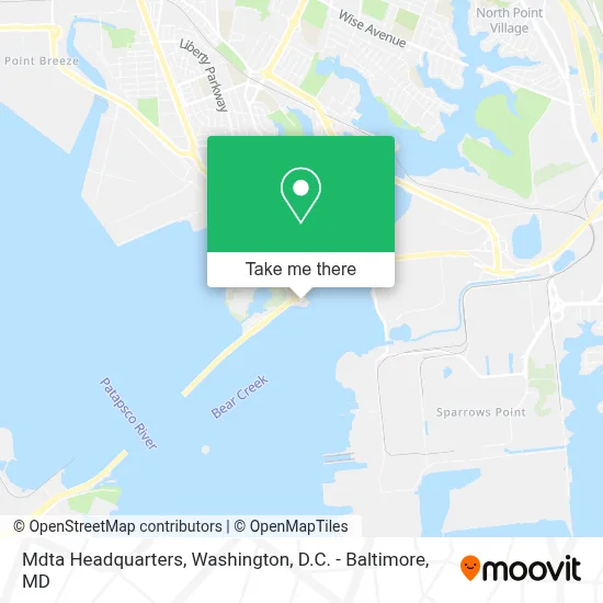 Mdta Headquarters map
