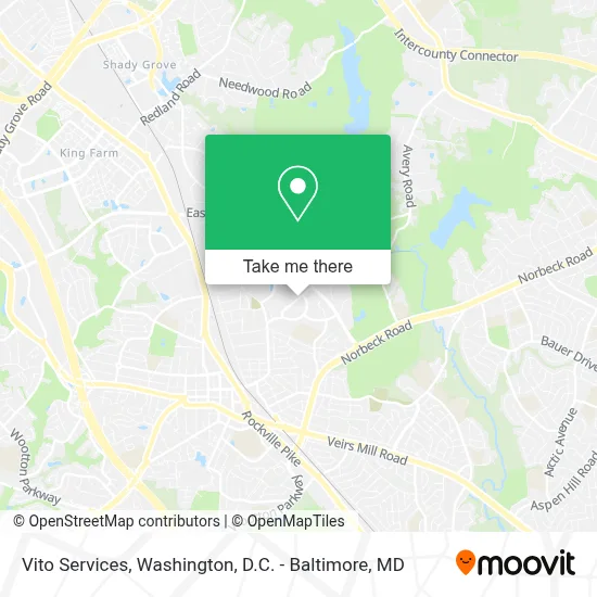 Vito Services map