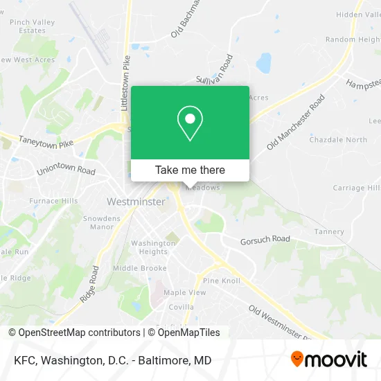 Kfc map