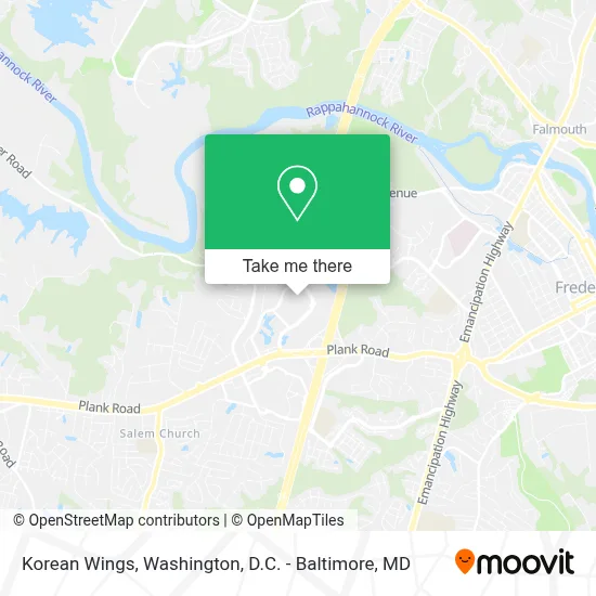 Korean Wings map