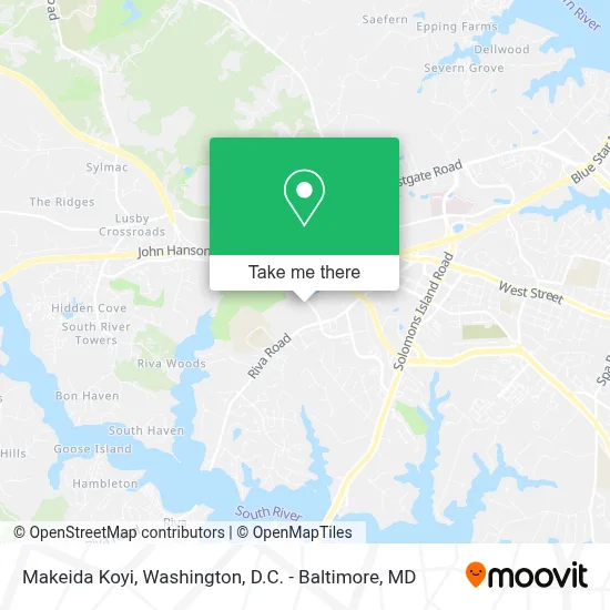 Makeida Koyi map
