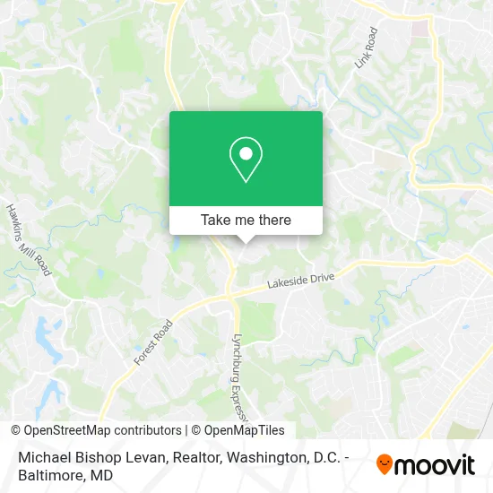 Michael Bishop Levan, Realtor map