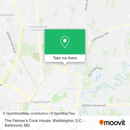 The Farmer's Cook House map