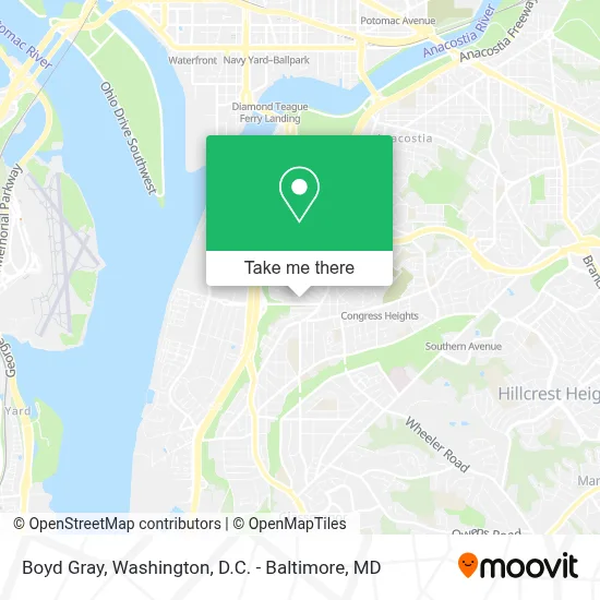 Boyd Gray map