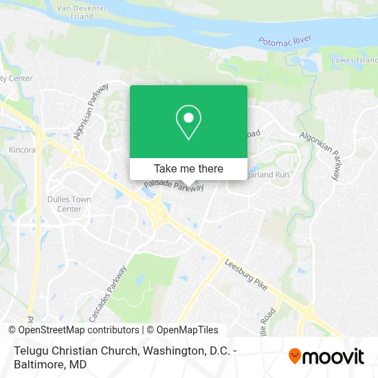 Telugu Christian Church map