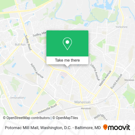 Potomac Mill Mall map