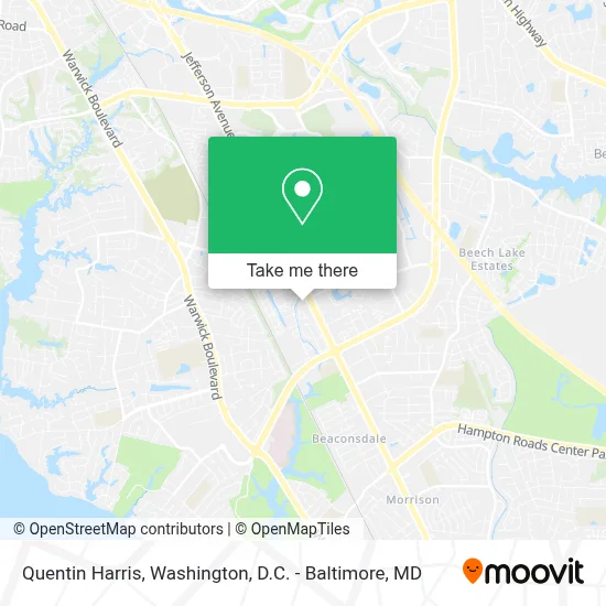 Quentin Harris map