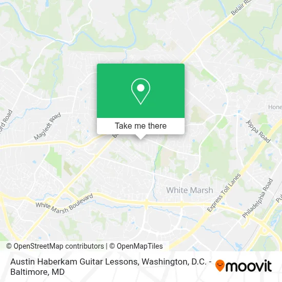 Austin Haberkam Guitar Lessons map