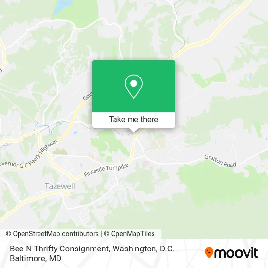Bee-N Thrifty Consignment map
