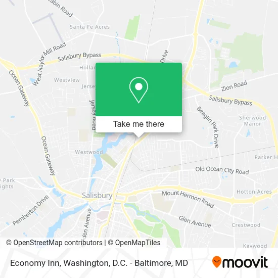 Economy Inn map