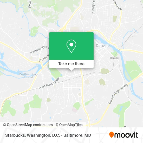 Starbucks map