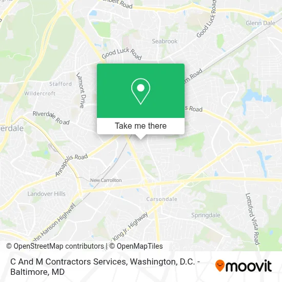 C And M Contractors Services map