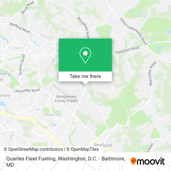 Quarles Fleet Fueling map