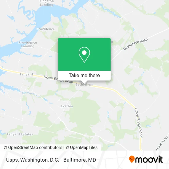 Usps map