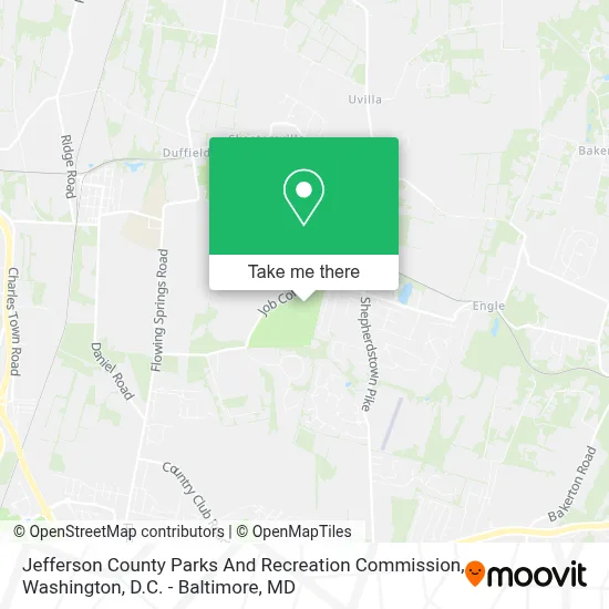 Jefferson County Parks And Recreation Commission map