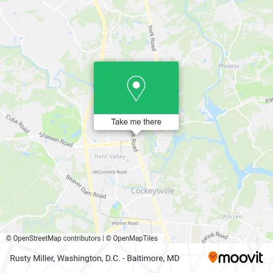 Rusty Miller map