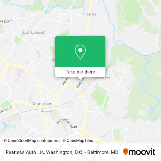 Fearless Auto Llc map