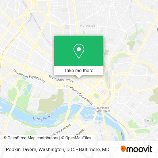 Popkin Tavern map