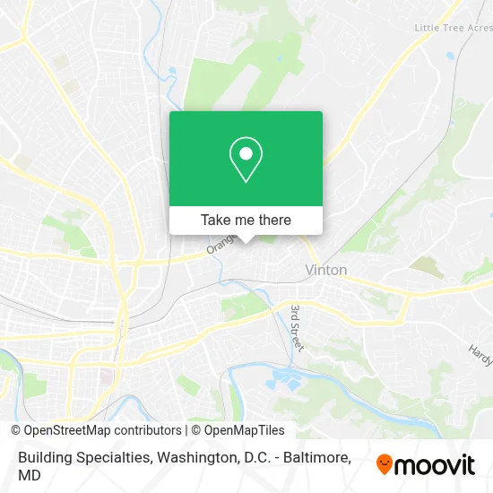 Building Specialties map