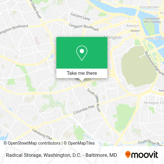 Radical Storage map