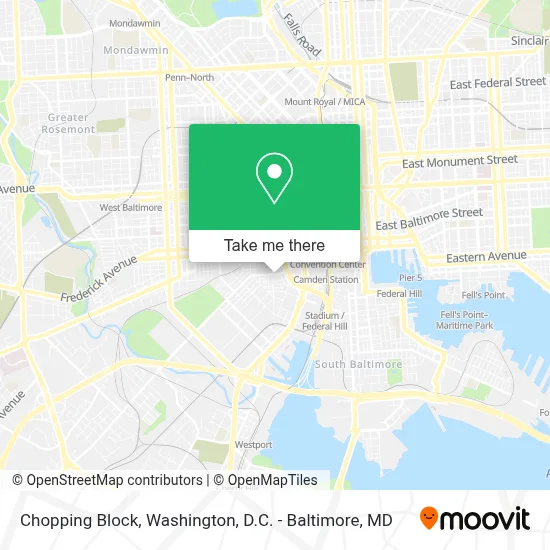 Chopping Block map