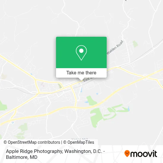 Apple Ridge Photography map