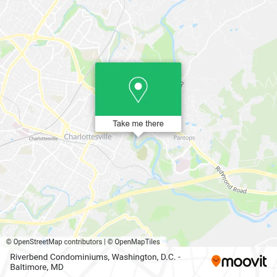 Riverbend Condominiums map