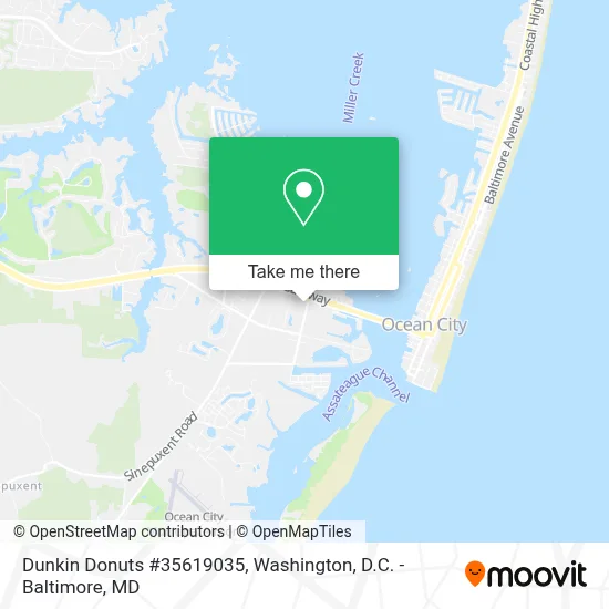Dunkin Donuts #35619035 map