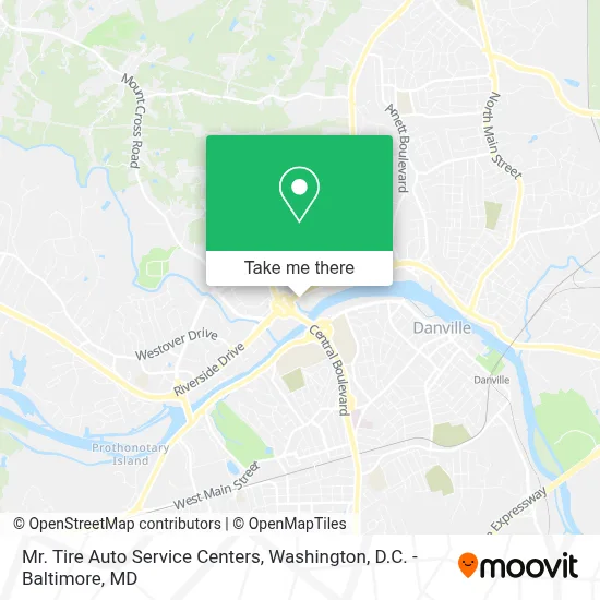 Mr. Tire Auto Service Centers map