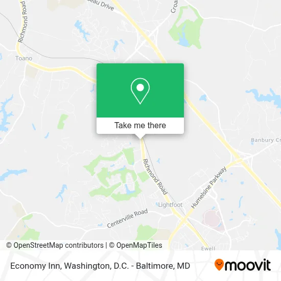 Economy Inn map