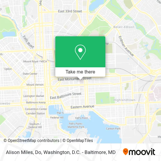 Alison Miles, Do map