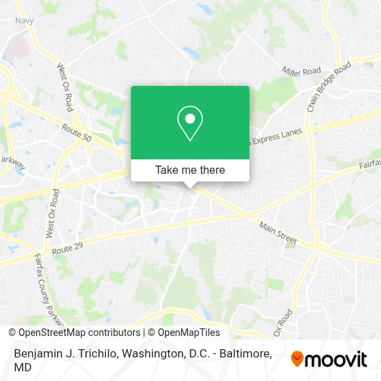 Benjamin J. Trichilo map