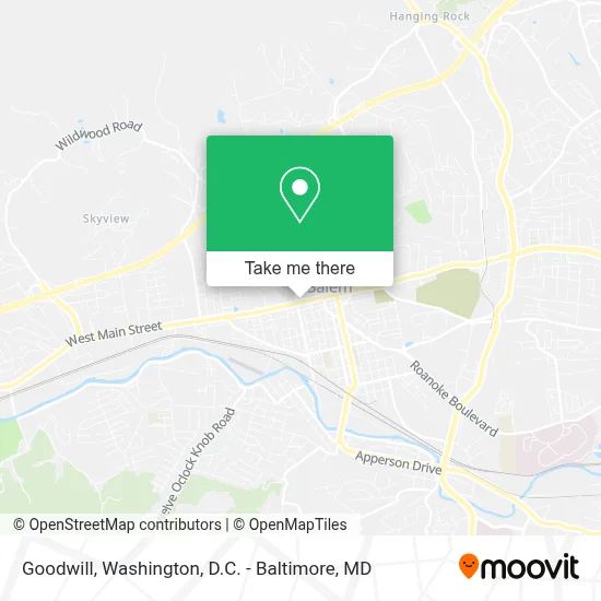 Goodwill map