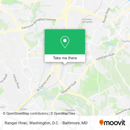 Ranger Hvac map