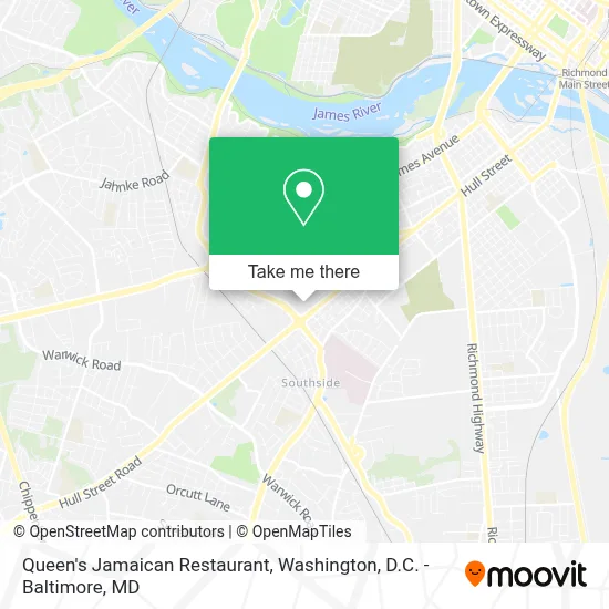 Queen's Jamaican Restaurant map
