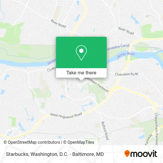 Starbucks map