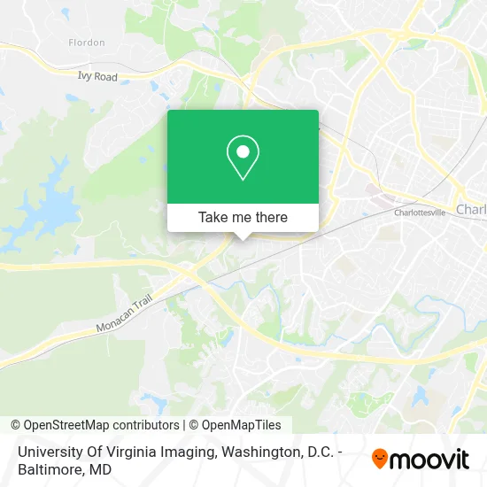 University Of Virginia Imaging map