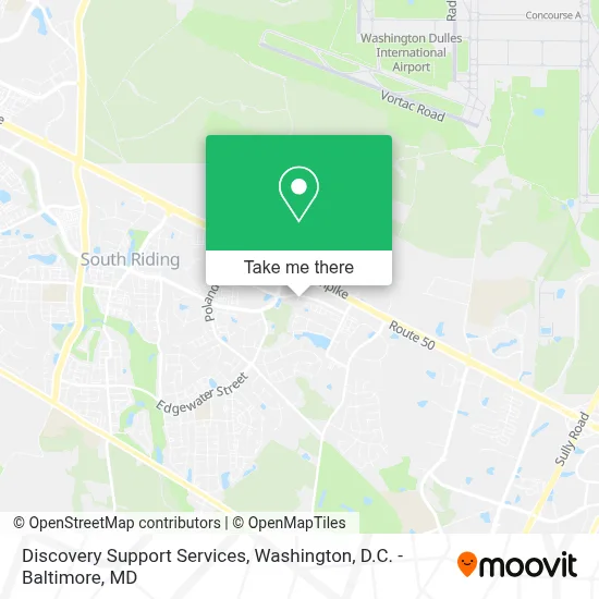 Discovery Support Services map