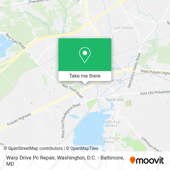 Warp Drive Pc Repair map