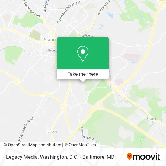Legacy Media map