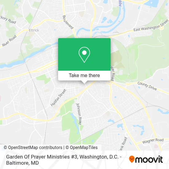 Garden Of Prayer Ministries #3 map