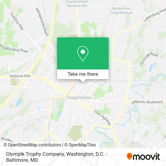 Olympik Trophy Company map