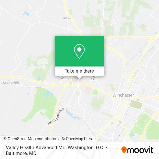 Valley Health Advanced Mri map