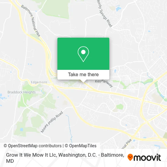 Grow It We Mow It Llc map