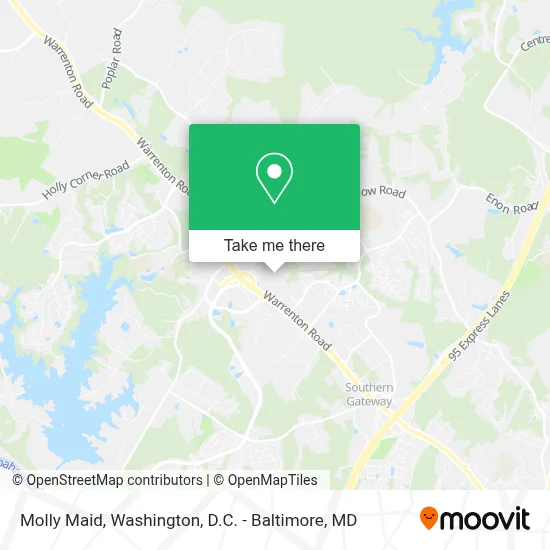 Molly Maid map