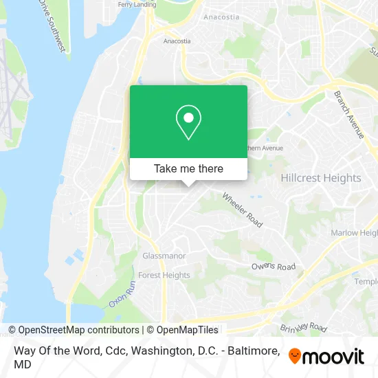 Way Of the Word, Cdc map