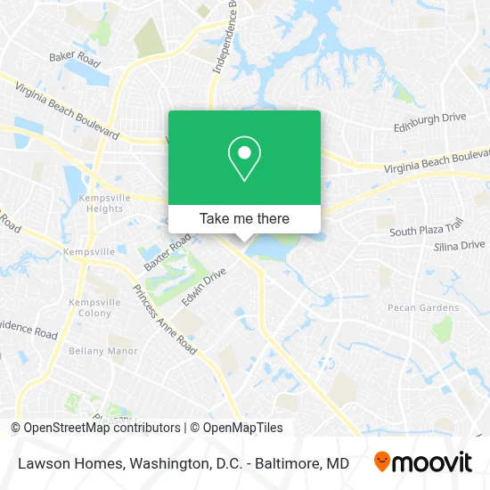 Lawson Homes map