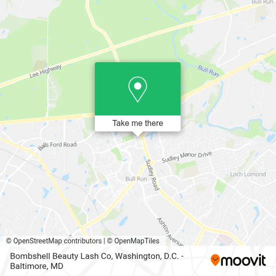 Bombshell Beauty Lash Co map